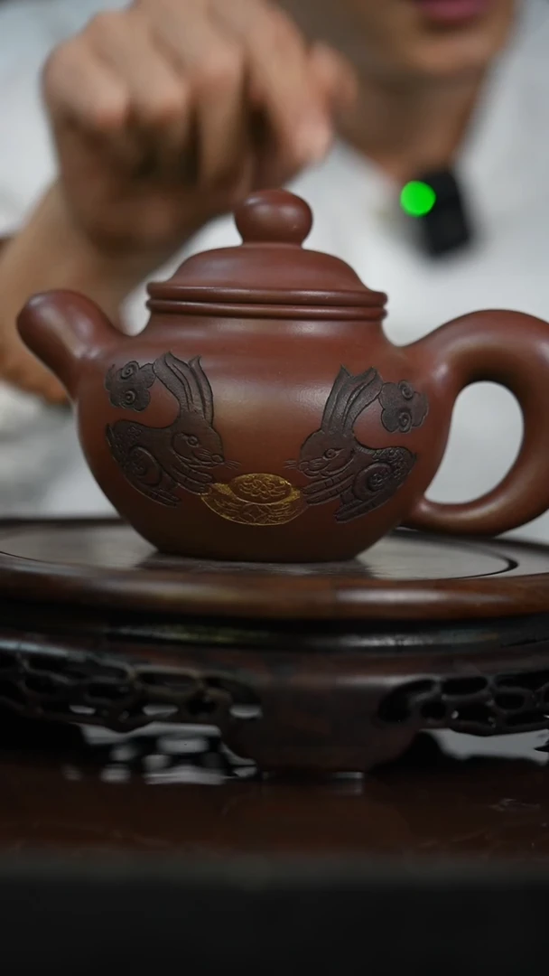 茶壶紫砂宜兴知衍传器原矿全手40