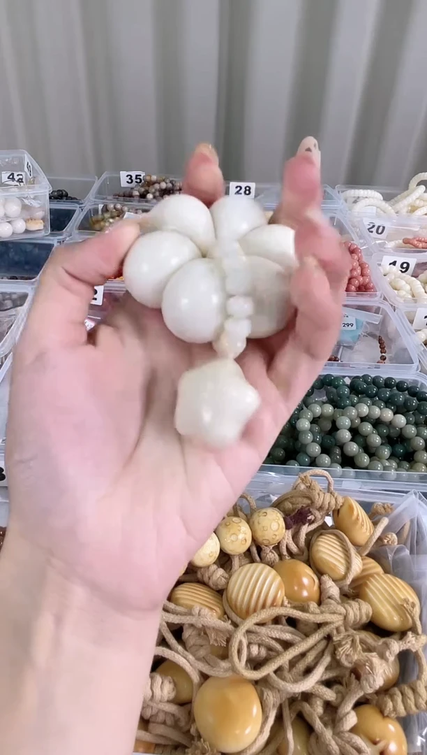 手串菩提根/象牙果【禾川22mm】象牙果山竹蒜瓣手捻