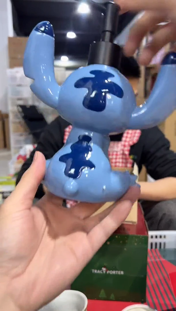 【闪购商品】杯树脂新款原盒史迪仔按压瓶