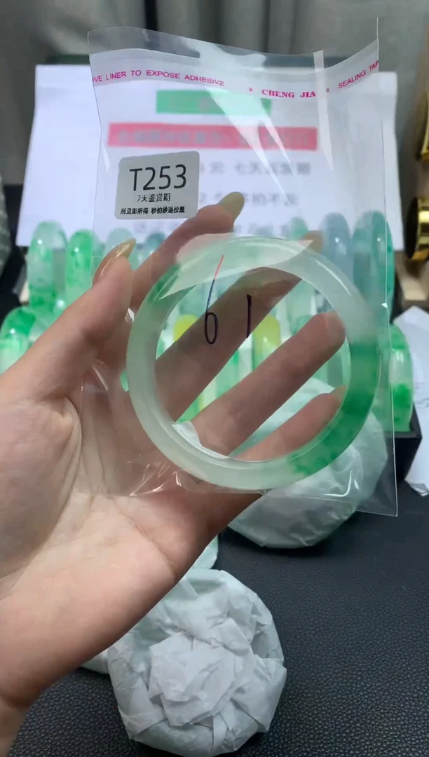 未镶嵌手镯石英质玉253