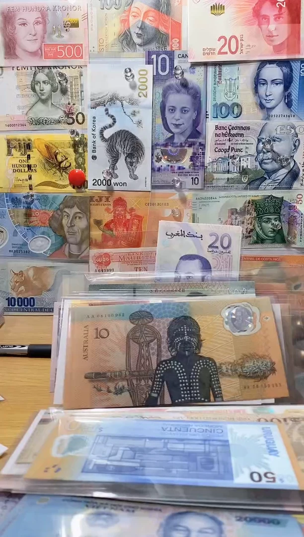 纸币澳大利亚AA塑料钞1张