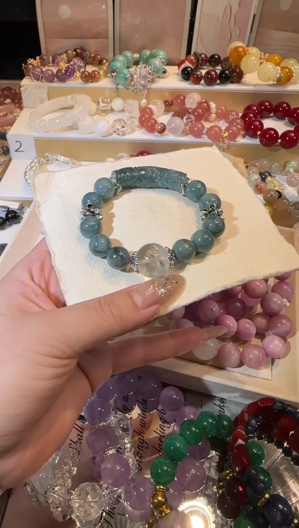 未镶嵌手链翡翠多样性发一