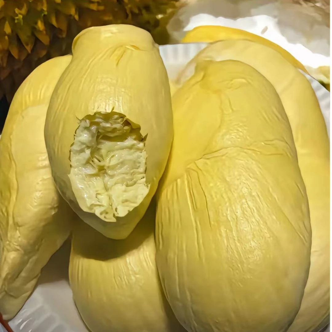 【新鲜榴莲】小猫山干尧榴莲肉1斤（相当于一个三到四斤的整果）到2斤鲜果现开核小干尧泰国越南