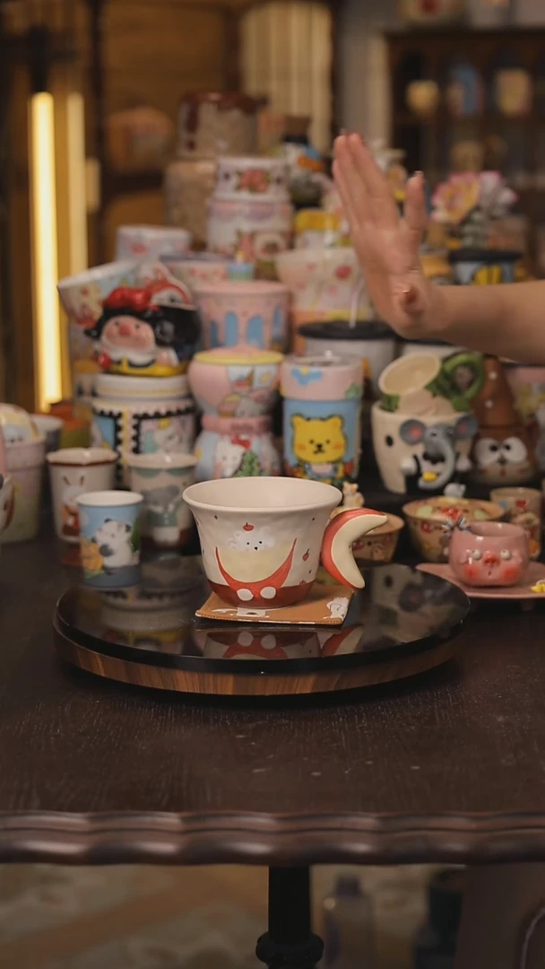 景德镇釉下彩绘设计师款式陶瓷