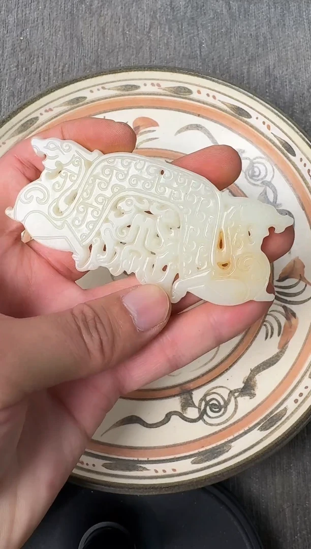 未镶嵌和田玉把件88888