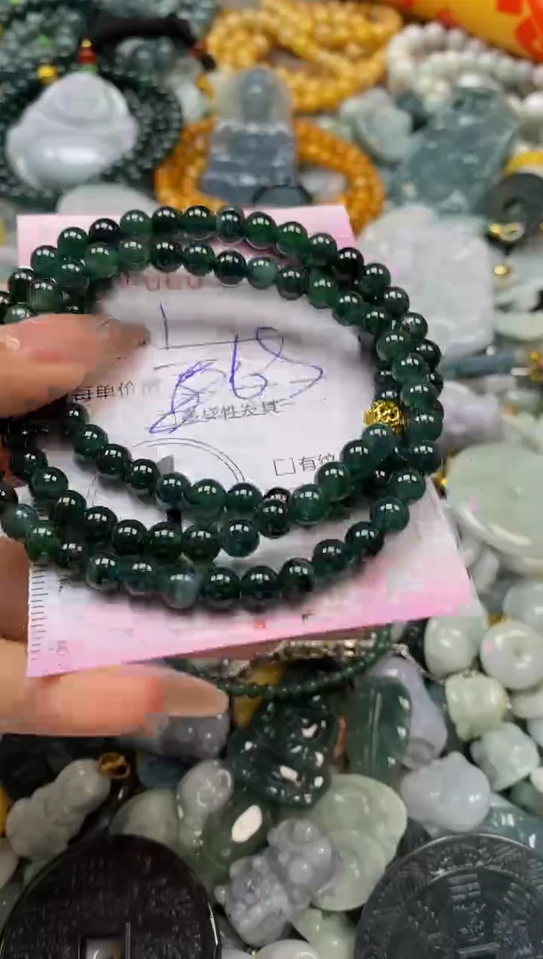 翡翠未镶嵌颈饰闪购0007632