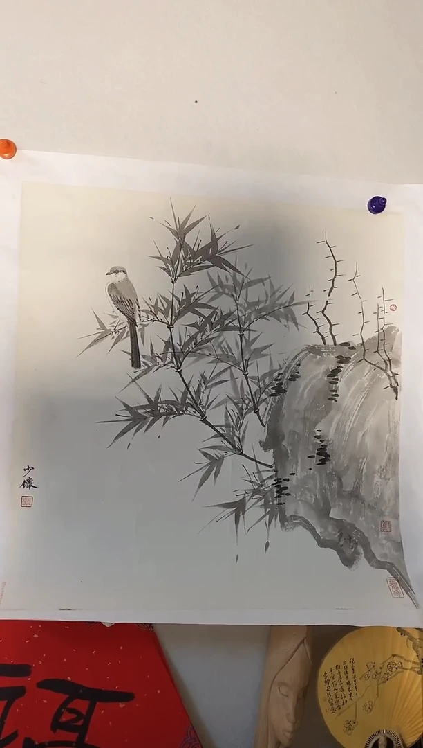 书法飛*赵少俨老师国画作品