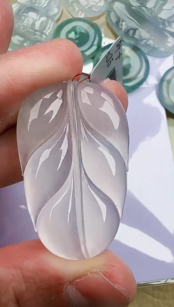 颈饰未镶嵌翡翠缅甸翡翠a货