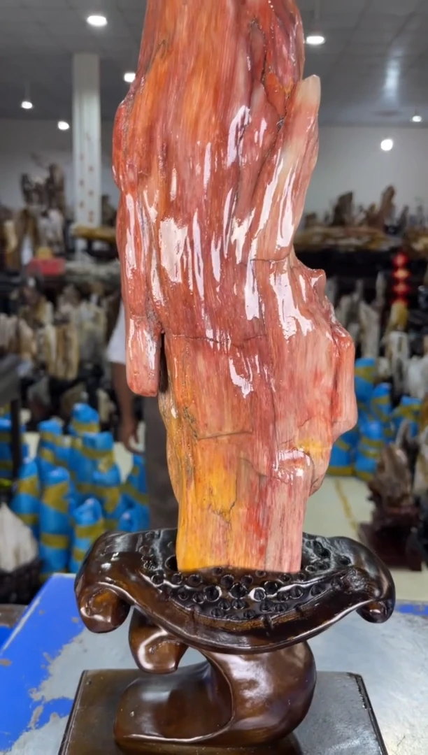 【闪购商品】硅化玉摆件未镶嵌76