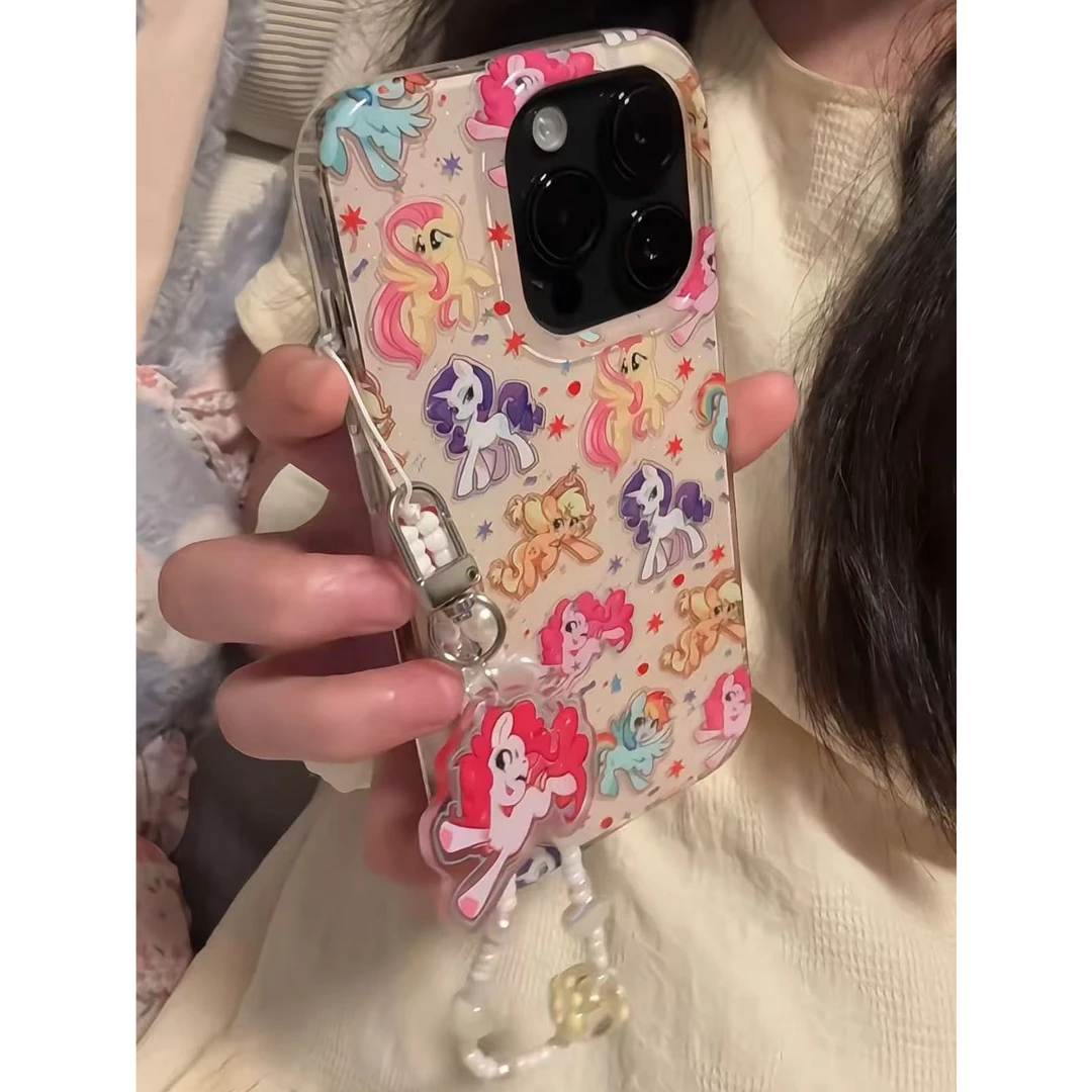 诚星泽星星彩绘马适用苹果16PRO手机壳iPhone15/14可爱13女12软11