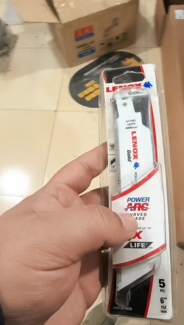 雷诺克斯金属马刀锯条6110G五支装