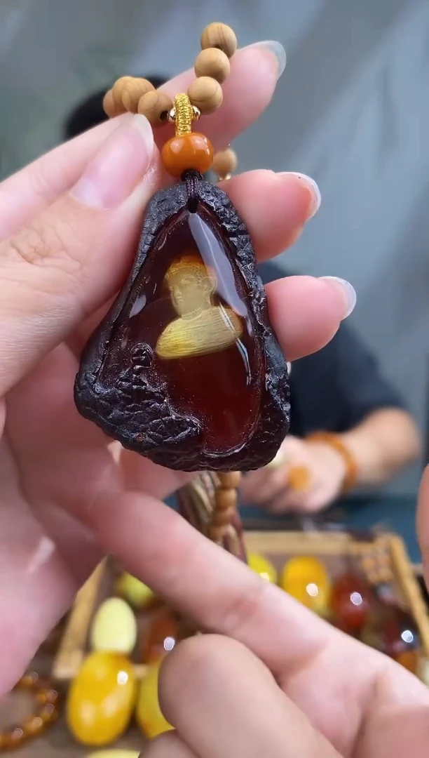 裸石琥珀未镶嵌 基地发货 一物一证 顺丰包邮