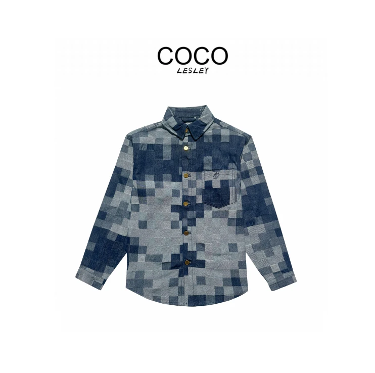 【COCO LESLEY】-潮流百搭时尚牛仔外套-XX960