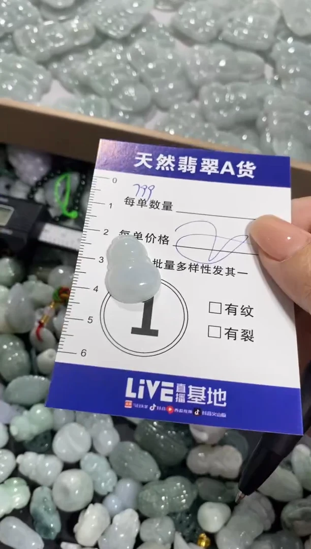 颈饰未镶嵌翡翠天然翡翠A货批量多样性发一件