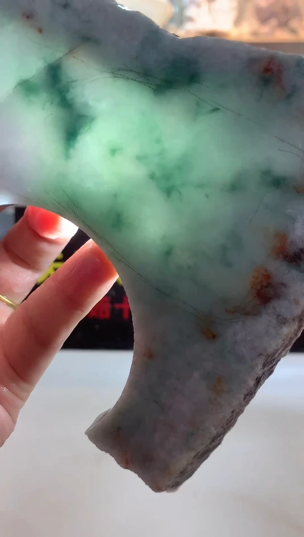 颈饰未镶嵌翡翠0朱0翡翠珠宝316