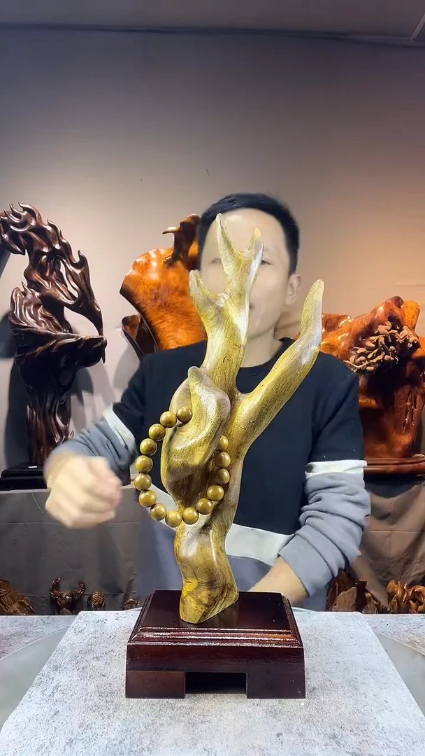 金丝楠用****4小叶桢楠随行摆件11