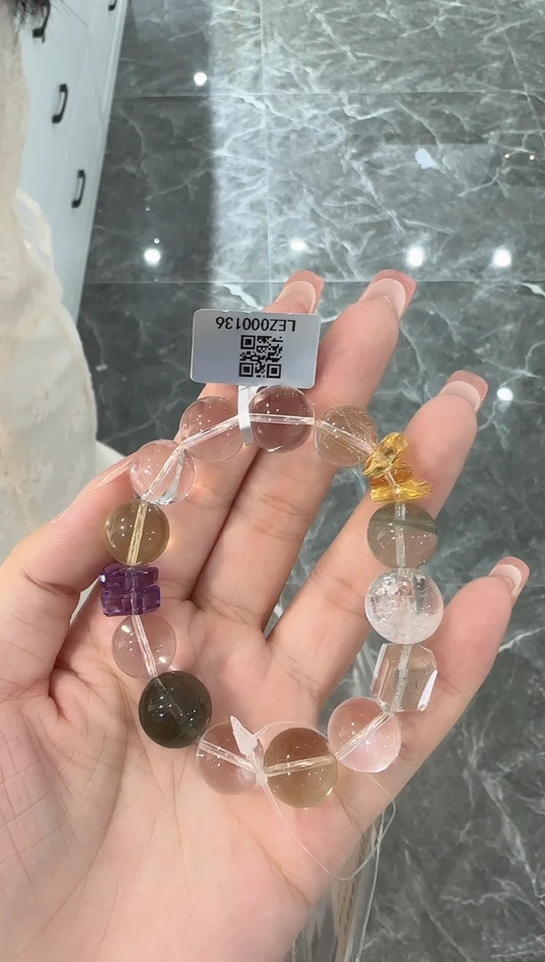 水晶手串未镶嵌手串