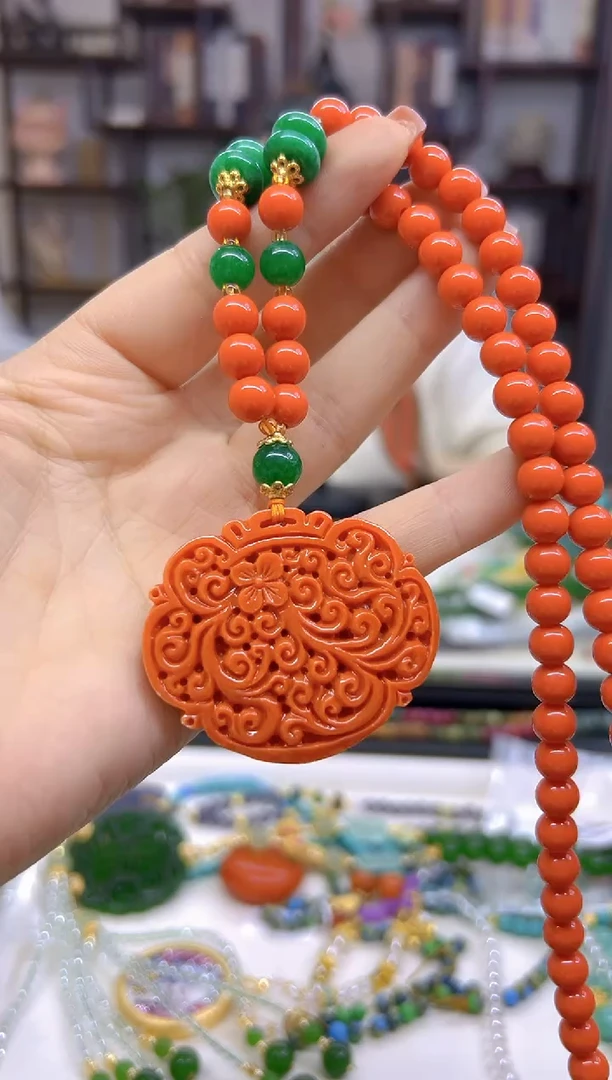 【闪购商品】玛瑙/玉髓毛衣链未镶嵌M270