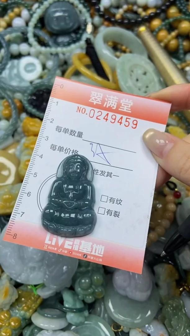 未镶嵌挂件翡翠闪购0249459