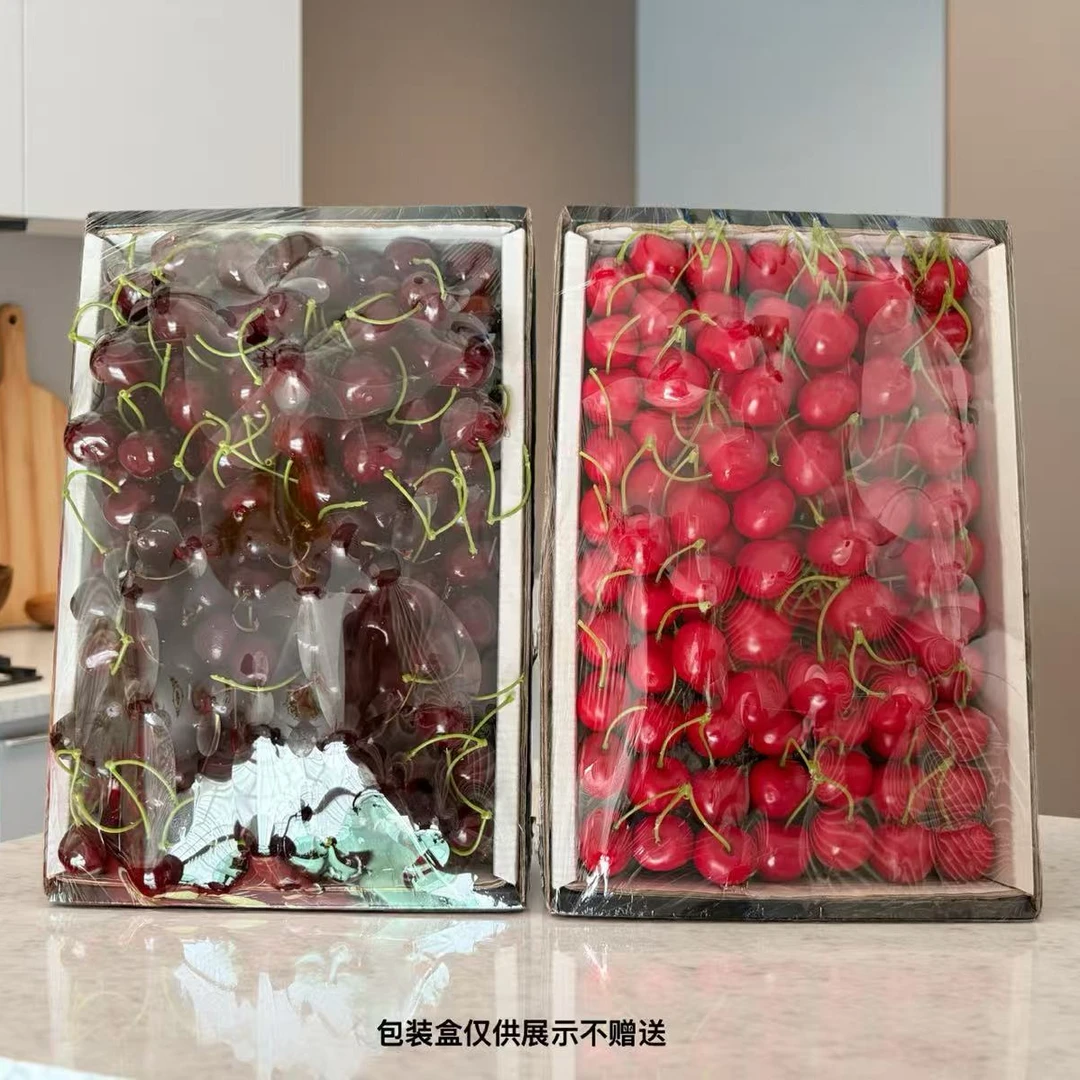 【到手两箱6斤+四件套】空运车厘子J级脆甜多汁新鲜现发内附果径卡