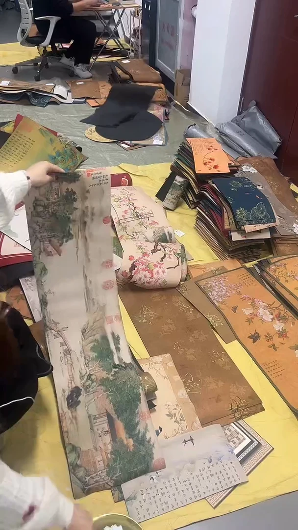 混纺微瑕吸水茶席-30X120-73号