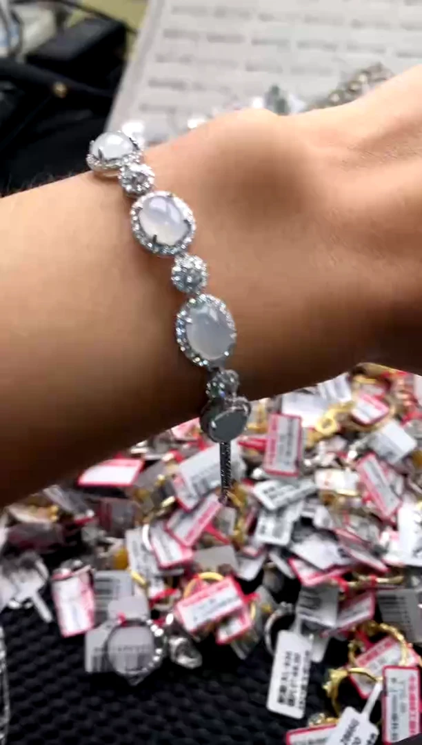 【闪购商品】翡翠戒指银S925镶嵌1111111-2