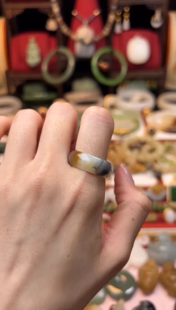 【闪购商品】和田玉戒指未镶嵌1