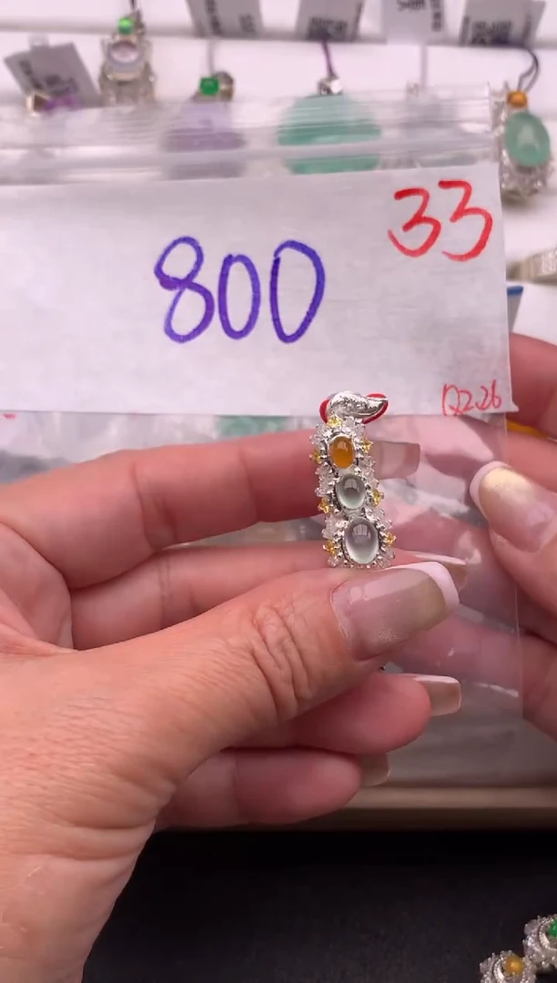 【闪购商品】定制翡翠未镶嵌毛货需精细抛光拍一发一