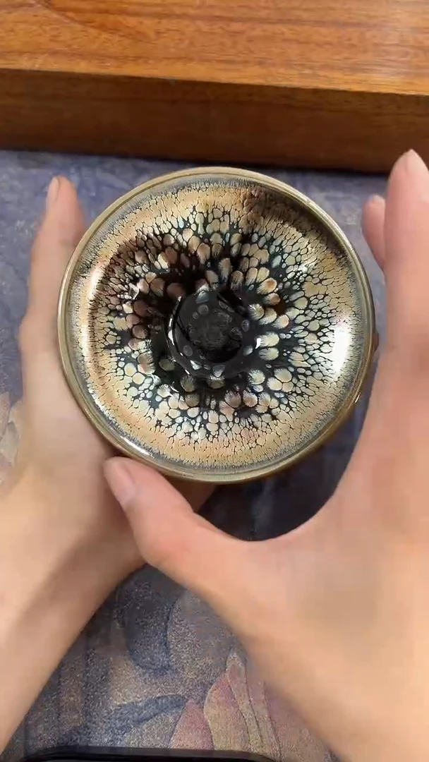 茶盏25 童贤亮老师纯手工建盏