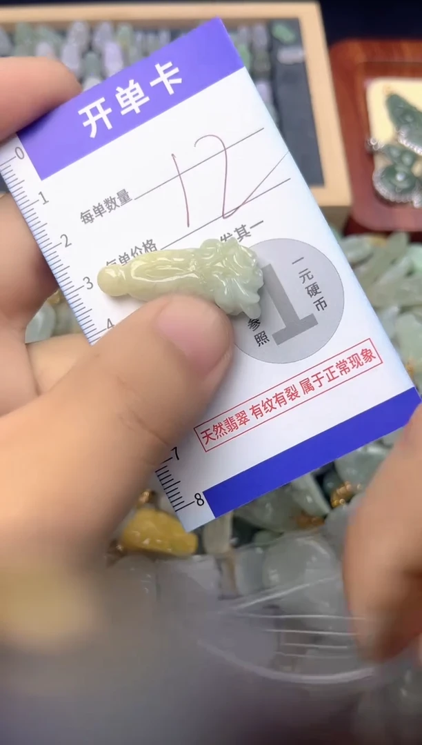 颈饰未镶嵌翡翠天然缅甸A货翡翠