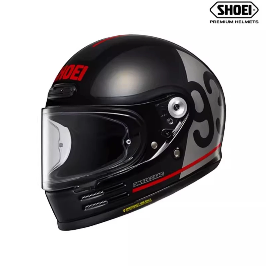SHOEI GLAMSTER复古摩托车头盔巡航机车骑行四季全盔
