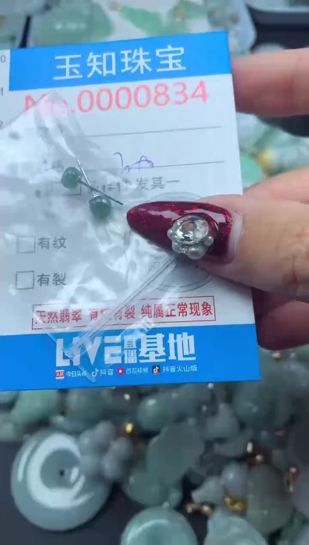 颈饰未镶嵌翡翠834