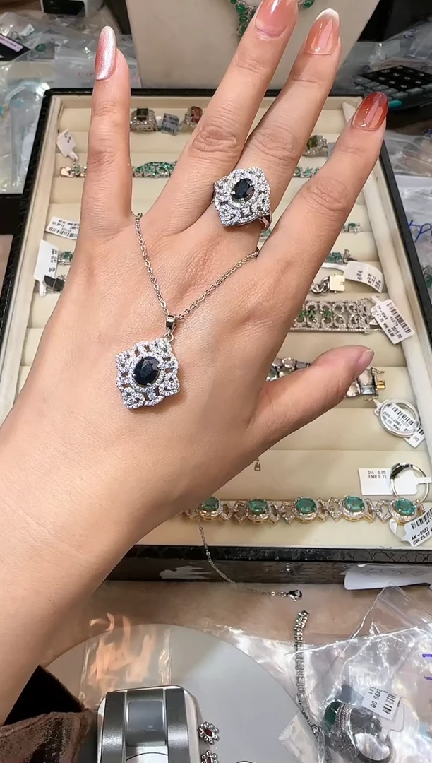 【闪购商品】蓝宝石套装未镶嵌套装
