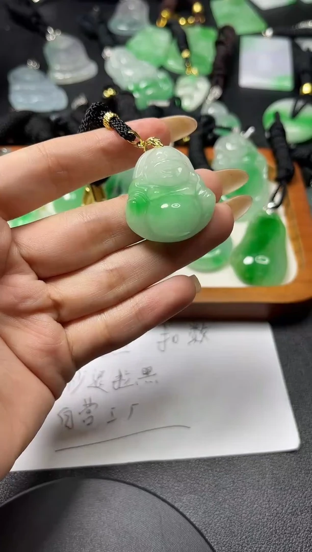 颈饰未镶嵌翡翠所见即所得 一图一物