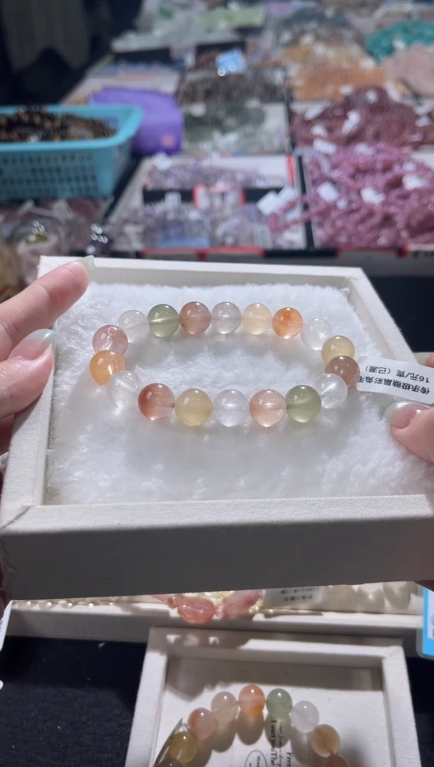 未镶嵌手链水晶406号多样性发货一E  11+