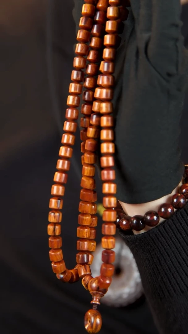 【闪购商品】降真香手串/手链海南红降土埋玉化料108长串