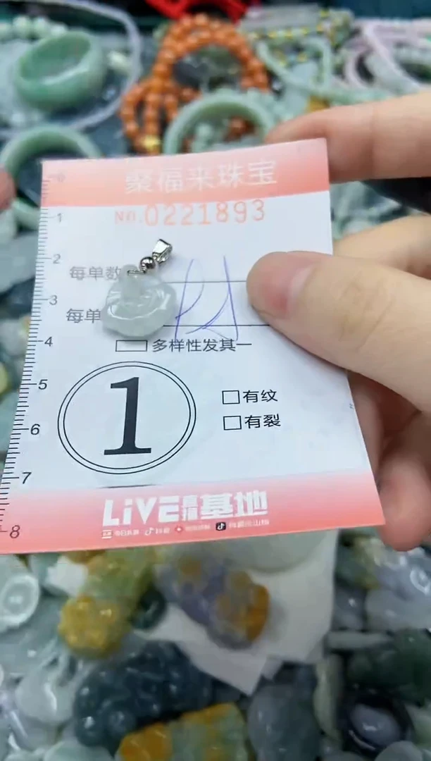 未镶嵌挂件翡翠闪购0221893