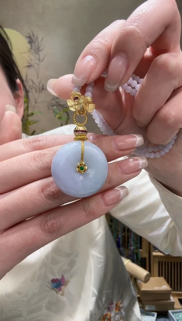 【闪购商品】翡翠颈饰未镶嵌吊坠