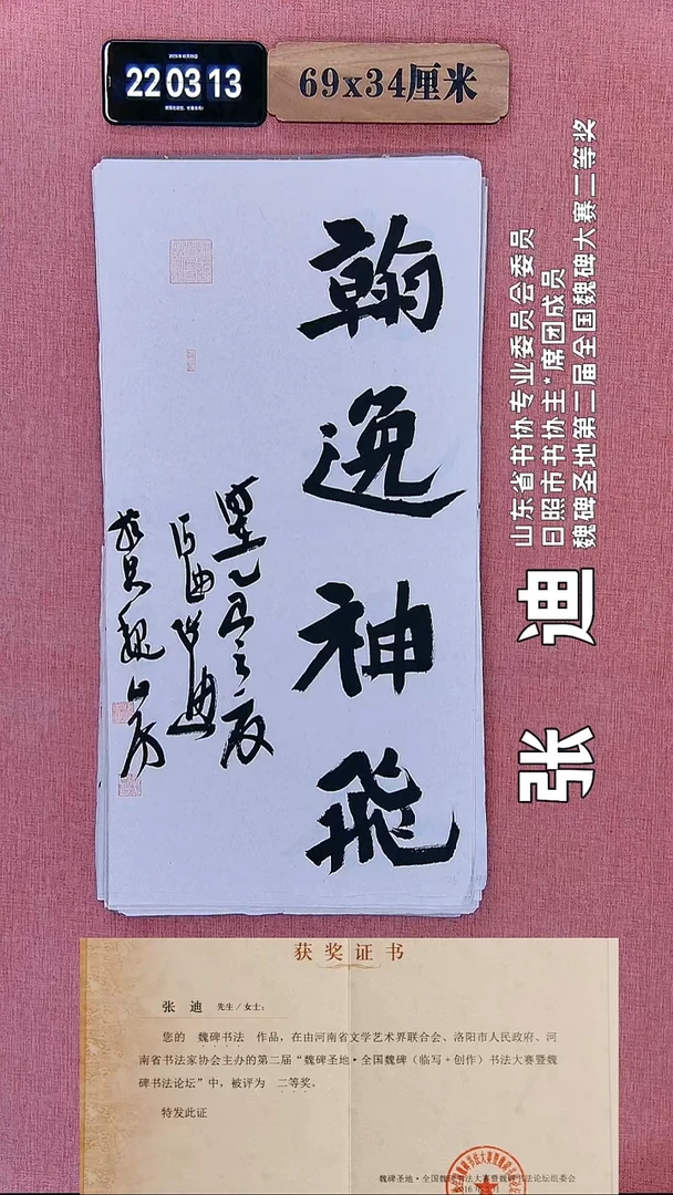 书法269    张老师书法作品