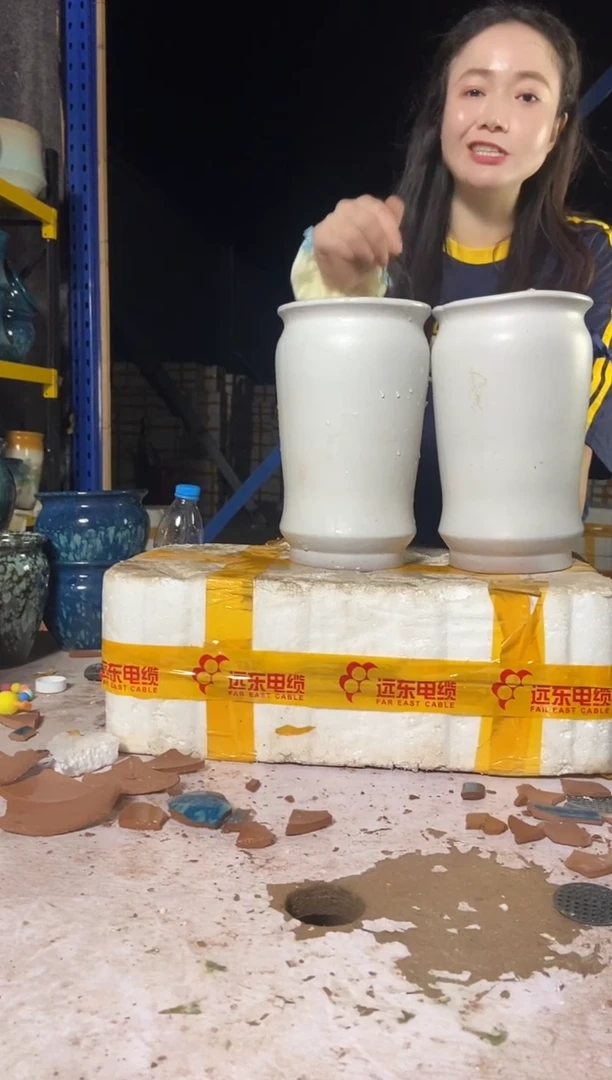 宜兴紫砂粗陶花盆15/25