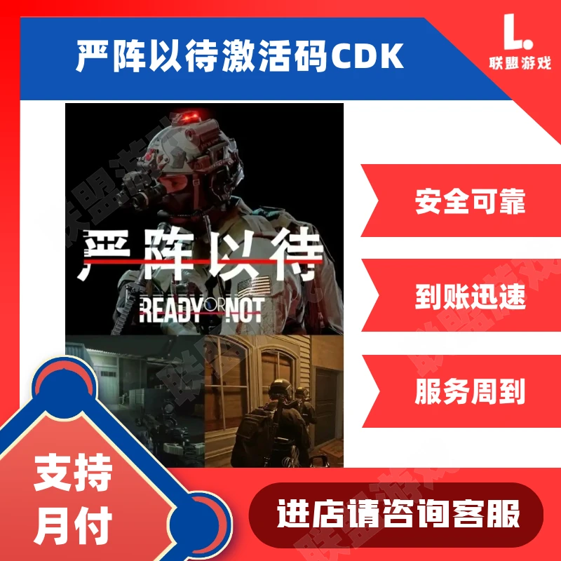 严阵以待PC游戏激活码发货