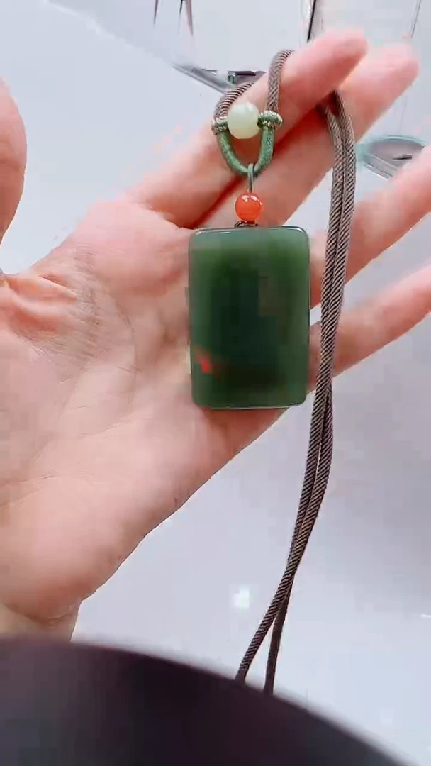 和田玉未镶嵌吊坠(赠链)吊坠JY