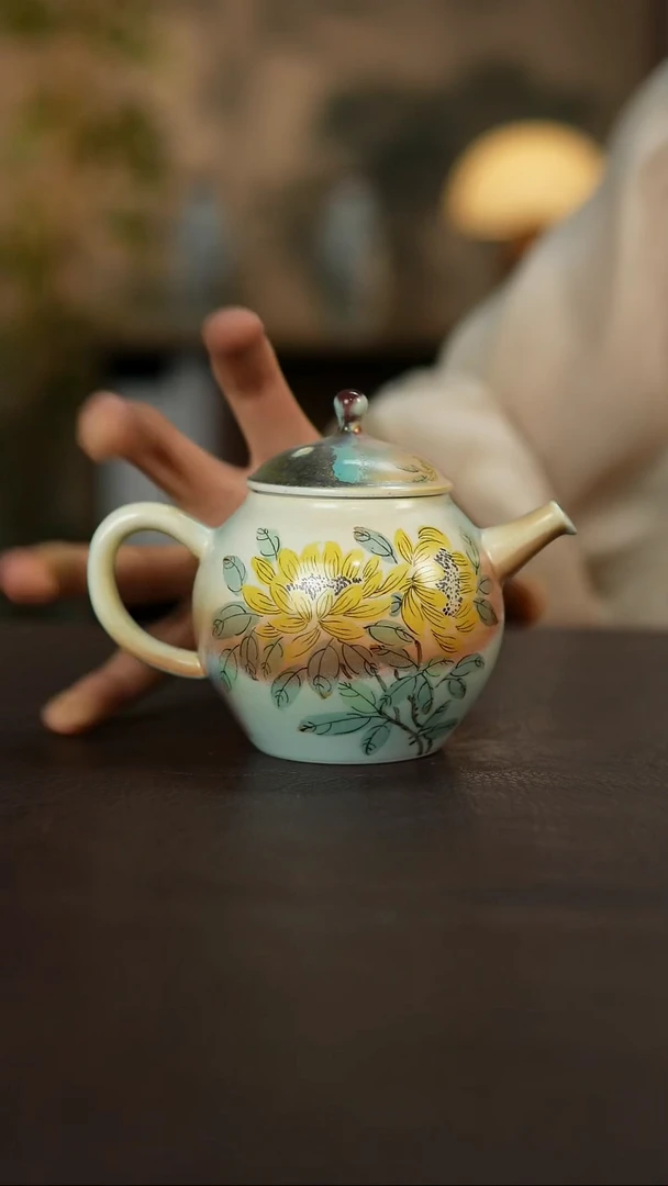杯景德镇陶瓷杯碗柴烧多人