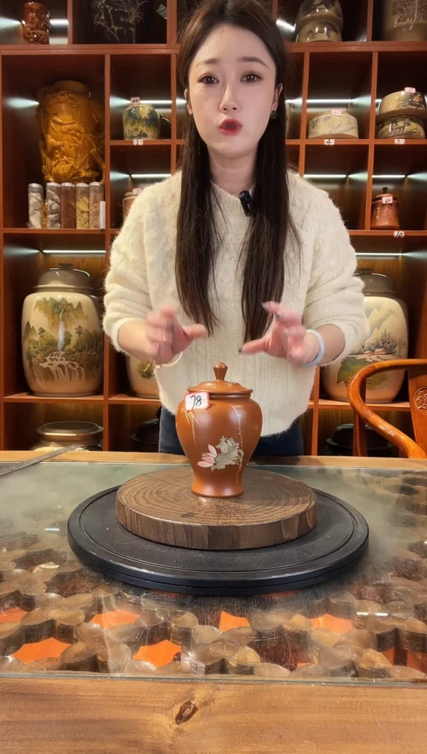 罐云南建水紫陶复烧小茶罐@78