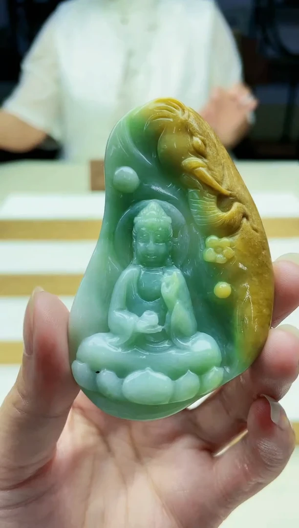 未镶嵌定制翡翠毛货09190174