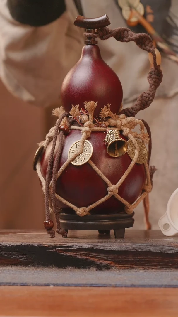 【闪购商品】52号精品大漆葫芦防腐防渗装水茶酒