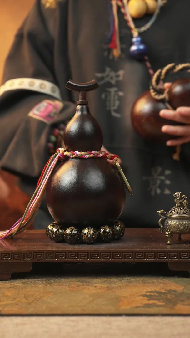 166大漆一物一拍记葫堂出品【不带手串】