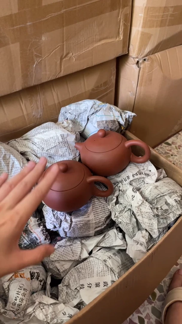 茶壶紫砂2个紫砂壶230毫升瑕疵介意勿拍