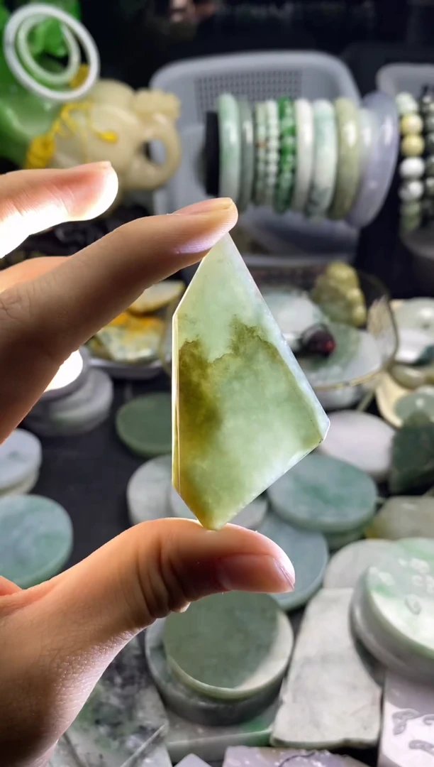 散珠翡翠A货翡翠45