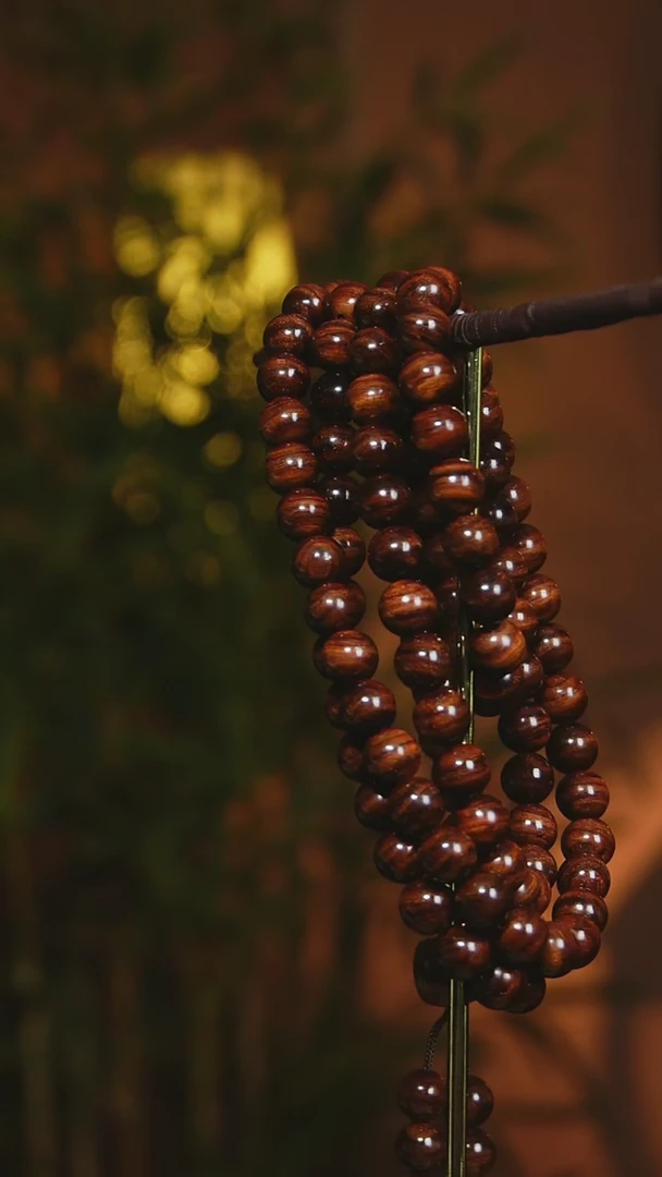 【闪购商品】黄花梨/降香黄檀手串/手链海南黄花梨0.8cm*108